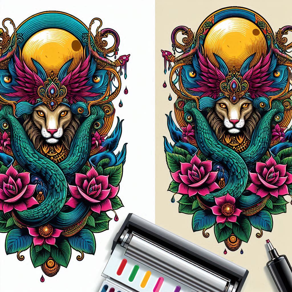 DTF Transfer Motivformat DINA4